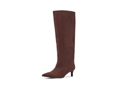 フリーピープル レディース シューズ ブーツ・レインブーツ ヒール Free People Kikitten Heel Boots Espresso Suedeのサムネイル