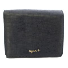 新品未使用✨　agnes b.　アニエスべー　二つ折り財布　サフィアーノ アニエスベー⭐️折り財布⭐️三つ折り財布⭐️レザー⭐️サフィアーノ