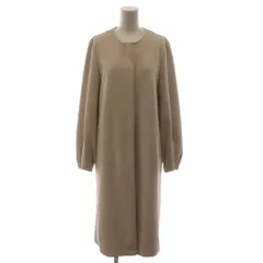 ザラ ベーシック ZARA BASIC ノーカラージャケット コート ロング XS ベージュ スエード ジップアップ 長袖 /RRのサムネイル