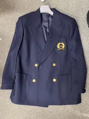 極美品 Christian Dior SPORTS クリスチャンディオール ブレザー ジャケット レディース アウター ネイビー yh042408のサムネイル