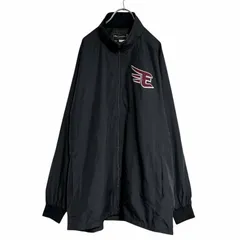 東北楽天ゴールデンイーグルス ミズノプロ ロゴ刺繍 ナイロンジャケット ブルゾン 2XOサイズ 3XL XXXL ブラック 黒 ユニフォーム グランドコートのサムネイル