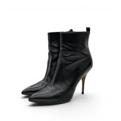 ヴァレンティノ VALENTINO ブーツ ショートブーツ ロックスタッズ レザー ブラックのサムネイル