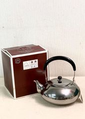YUKIWA ナポレオンケトル 1.9ℓ ステンレス アンティーク - メルカリ