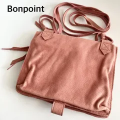 Bonpoint　ボンポワン　ショルダーバッグ　サーモンピンク　キッズ　お出掛け　お洒落　送料込み   3408317のサムネイル