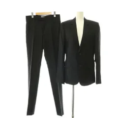 サンローラン パリ SAINT LAURENT PARIS 353089 YM24N エディ期 シングル 2B セットアップ テーラードジャケット パンツ 44 ブラック /HK ■OSのサムネイル