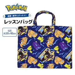 レッスンバッグ キルティング 男の子 ポケモン キルト 手提げ お稽古 バッグ 幼稚園 小学校 入園入学準備 日本製 子供  qpkj2301のサムネイル