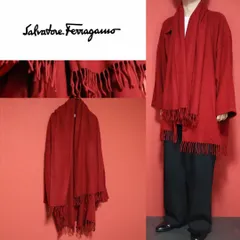Salvatore Ferragamo カシミヤ100% ポンチョ カーディガンのサムネイル