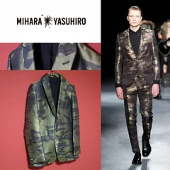 MIHARA YASUHIRO 12AW ルック着用 シルク100% ジャケットのサムネイル