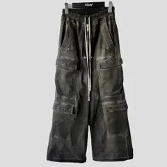 (b)一点限り Rick Owens リックオーエンス サイズ40 RP01C5559-Y カーゴパンツ RICK OWENS DOUBLE CARGO JUMBO BELAS カーゴパンツ/10090のサムネイル