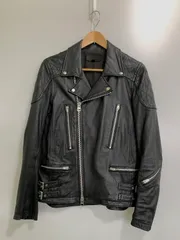 【中古品】 JACK ROSE ジャックローズ ダブルライダースジャケット 290706J メンズ アウター レザージャケット 羊革 ラムレザー 【147-260731-em-70-min】のサムネイル