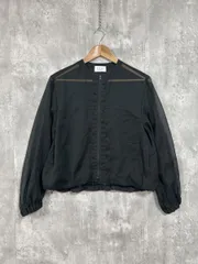 ESSEN LAUTREAMONT ロートレアモン シアー 薄手 ジャケット size38/黒 ■◇ レディースのサムネイル