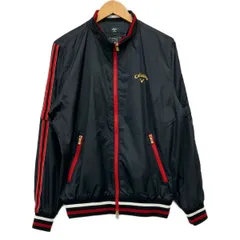 CALLAWAY(キャロウェイ) ブルゾン サイズL メンズ美品  - 黒×レッド×白 長袖/ジップアップ/春/秋のサムネイル