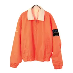 HELLY HANSEN ヘリーハンセン 90s ロゴ ジップジャケット L オレンジ SEA LIFE オールド メンズ 古着のサムネイル