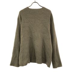 URBAN RESEARCH アーバンリサーチ 長袖 リブニット セーター Free ブラウン レディース 古着
