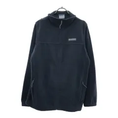 Columbia コロンビア ロゴ フリースジャケット L グレー アウトドア メンズ 古着のサムネイル