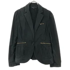 MARC JACOBS マークジェイコブス コットン テーラードジャケット 6 ブラック レディース 古着のサムネイル
