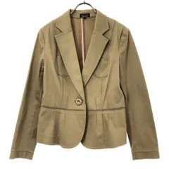 Sonia Rykiel ソニアリキエル テーラードジャケット 40 ブラウン系 切替え レディース 古着のサムネイル