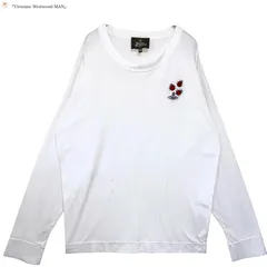 Vivienne Westwood MAN オーブ　テントウムシ刺繍 ロンT 白 44のサムネイル