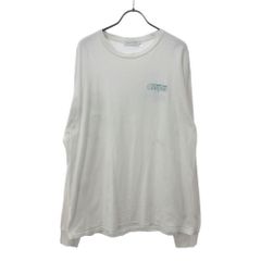 FREAK'S STORE フリークスストア Casper別注 プリント 長袖 Tシャツ FREE ホワイト ロンT クルーネック メンズ 古着