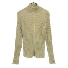 MAX&CO マックスアンドコー ニットジャケット S ベージュ系 tricot ジップ レディース 古着のサムネイル