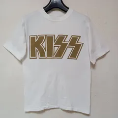 KISSキスTシャツ半袖バンドTシャツanvilホワイトサイズYOUTH Lのサムネイル