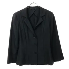 MAX MARA マックスマーラ イタリア製 テーラードジャケット 38 ブラック系 レディース 古着のサムネイル