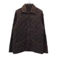 LAVENHAM ラベンハム 英国製 キルティングジャケット 36 ブラウン レディース 古着のサムネイル