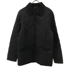 MEN'S BIGI メンズビギ イギリス製 ラベンハム コラボ キルティングジャケット 3 ブラック コーデュロイ襟 LAVENHAM メンズ 古着のサムネイル