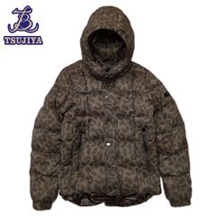 中古AB EMMETI エメンティ スエード切り替え ムートンダウンジャケット