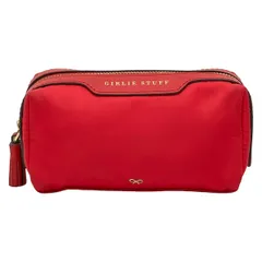 Anya Hindmarch(アニヤハインドマーチ) ポーチ美品  - ホットピンク GIRLIE STUFF レザーのサムネイル
