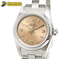 ROLEX 76080 オイスター パーペチュアル 日ロレOH ピンク 369 逸品質屋 丸高 尼崎市 ロレックス レディース 自動巻 Cal. 2230 Oyster Perpetual Pink Dial Smooth Bezel Automaticのサムネイル