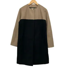 ETRO(エトロ) コート サイズ42 M レディース美品  - 黒×ベージュ 長袖/秋/冬のサムネイル