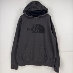 古着 ザ・ノースフェイス THE NORTH FACE パーカー スウェット プルオーバー ロゴ プリント M グレー系 メンズのサムネイル