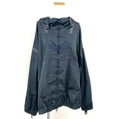 ルイヴィトン LOUIS VUITTON テープロゴ ナイロンジャケット RM181 FAM HEB98W ネイビー 52 メンズ【中古】のサムネイル