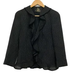 伊太利屋/GKITALIYA(イタリヤ) ジャケット サイズ9 M レディース美品  - 黒 長袖/春のサムネイル