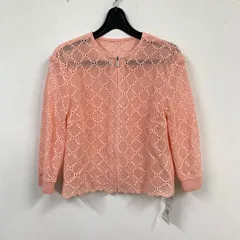 【DAKS】ダックス/メッシュ編みジップアップブルゾン/38/未使用品のサムネイル