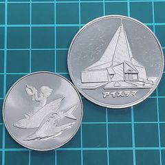 限定品】美ら海水族館 記念メダル マンタ 茶平工業 - メルカリ