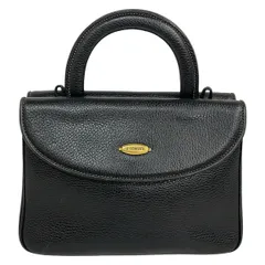 a.testoni(ア・テストーニ) ハンドバッグ美品  - 黒 レザーのサムネイル