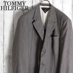 USA製 TOMMY HILFIGER トミーヒルフィガー テーラードジャケット 3釦ジャケット ビッグサイズ USサイズ44 日本AB7サイズ EU54サイズ相当 LL～３Lのサムネイル