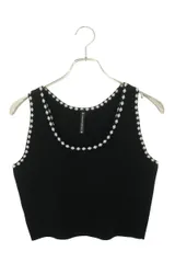 クロムハーツ  CH Plus Jacquard Cropped Tank Top CHプラス ジャカードクロップドタンクトップ レディース Lのサムネイル