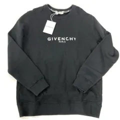 ジバンシィ GIVENCHY ヴィンテージロゴ スウェット コットン BM700U30AF ブラック SS（XS） 20AW メンズ【中古】のサムネイル