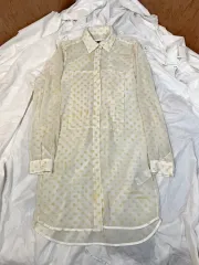 MM6 Maison Margiela ポルカドット シアー シャツ ONE PIECEのサムネイル