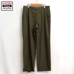 00s Brooks Brothers 2タック ウール スラックスパンツ メンズ Mサイズ相当のサムネイル