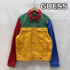 ゲス J.Balvin クレイジーパターン トラッカー ジャケット ストレッチ メンズ M ISItems【USED】【古着】【中古】50164464のサムネイル