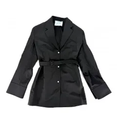 【大決算】 プラダ アウター レディース ジャケット アパレル 服 PRADA 40 ブラック 黒 ウール  モヘア   春 秋 美品【中古品】のサムネイル