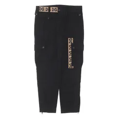 【美品】DOLCE&GABBANA ドルチェ&ガッバーナ パンツ ブラック 黒 サイズ:44 レオパードテープ ワンタック スリムテーパード カーゴパンツ イタリア製 ボトムス ズボン【メンズ】【中古】のサムネイル