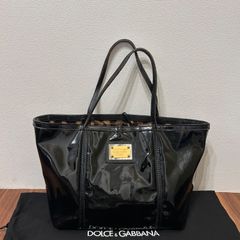 良品 ドルチェ＆ガッバーナ エスケープ トートバッグ エナメル