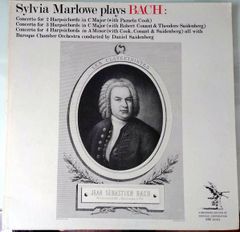 LP Sylvia Marlowe Sylvia Marlowe Plays Bach: Concerti for 2, 3 and 4 SRS120554 SERENUS 00260