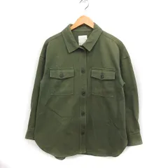 ビーミングバイビームス B:MING LIFE STORE by BEAMS CPOジャケット シャツジャケット 無地 コットン 綿 M カーキ /FT15のサムネイル