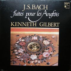 2discs LP J.S. Bach Suites pour les Anglois HM1074 HARMONIA MUNDI FRANC 00520